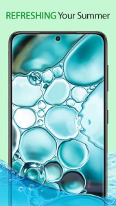 اسکرین شات 4 برنامه Water Drop Live Wallpaper