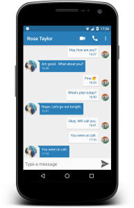 اسکرین شات 3 برنامه AW - video calls and chat