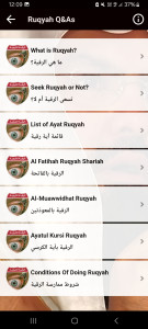 اسکرین شات 4 برنامه Ruqyah Shariah Full MP3