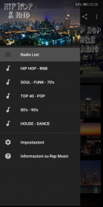 اسکرین شات 8 برنامه Rap music radio