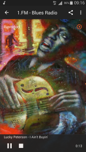 اسکرین شات 8 برنامه Blues music radio