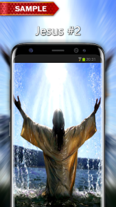 اسکرین شات 3 برنامه Jesus Wallpapers