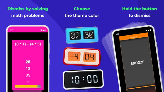 اسکرین شات 3 برنامه Digital Alarm Clock