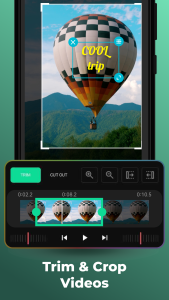 اسکرین شات 2 برنامه Video Editor & Maker AndroVid
