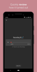 اسکرین شات 4 برنامه Smart Voice Recorder