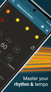 اسکرین شات 2 برنامه Metronome Beats