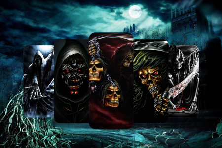 اسکرین شات 4 برنامه Scary Horror Wallpaper