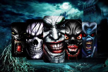 اسکرین شات 5 برنامه Scary Horror Wallpaper