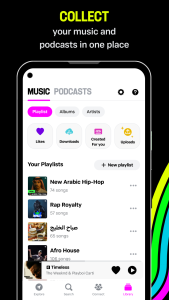 اسکرین شات 5 برنامه Anghami: Play music & Podcasts