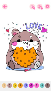 اسکرین شات 2 بازی Kids Coloring Book by Numbers