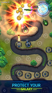 اسکرین شات 3 بازی Tower Defense: Galaxy V