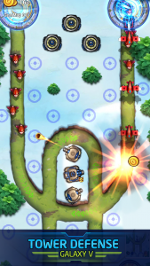 اسکرین شات 1 بازی Tower Defense: Galaxy V