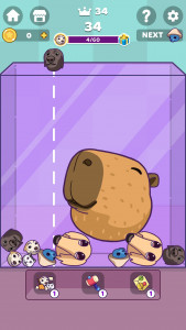 اسکرین شات 2 بازی Meme Merge: Drop Puzzle