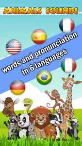 اسکرین شات 1 بازی Animals names and sounds
