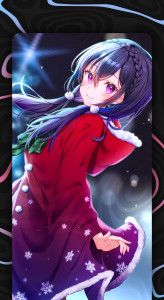 اسکرین شات 6 برنامه Anime Christmas Wallpaper