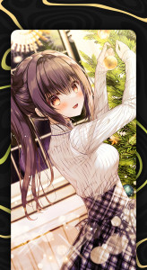 اسکرین شات 7 برنامه Anime Christmas Wallpaper