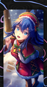 اسکرین شات 8 برنامه Anime Christmas Wallpaper