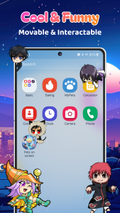 اسکرین شات 5 برنامه Live Anime Shimeji Screen Pets