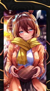 اسکرین شات 1 برنامه Anime Valentine Wallpaper