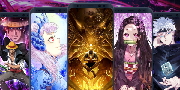 اسکرین شات 4 برنامه Anime Wallpaper