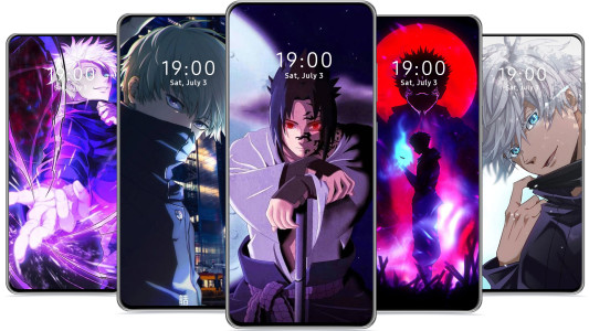 اسکرین شات 5 برنامه Anime Wallpaper Boy