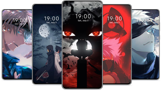 اسکرین شات 1 برنامه Anime Wallpaper Boy