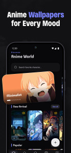 اسکرین شات 3 برنامه +999K Anime Stickers WASticker
