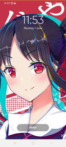 اسکرین شات 1 برنامه Anime Wallpapers 4K Live
