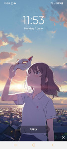 اسکرین شات 4 برنامه Anime Wallpapers 4K Live