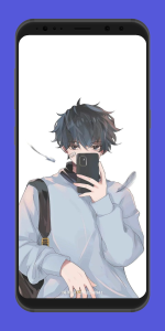 اسکرین شات 6 برنامه Cool Anime Boy Wallpaper HD 4K