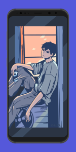 اسکرین شات 2 برنامه Cool Anime Boy Wallpaper HD 4K