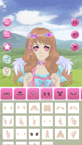 اسکرین شات 3 بازی Anime Avatar - Face Maker