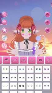 اسکرین شات 5 بازی Anime Avatar - Face Maker