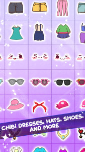 اسکرین شات 4 برنامه Anime Doll Dressup Girls Games