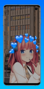 اسکرین شات 2 برنامه Beautiful Anime Girl Wallpaper