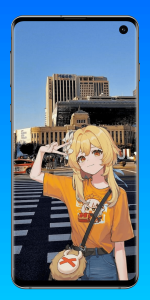 اسکرین شات 7 برنامه Beautiful Anime Girl Wallpaper