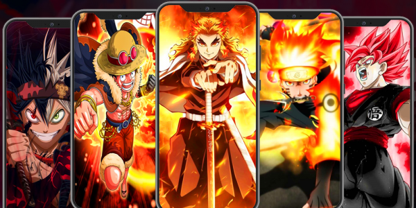 اسکرین شات 4 برنامه Anime wallpaper