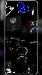 اسکرین شات 7 برنامه Sad Wallpaper