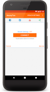 اسکرین شات 1 برنامه AnonyTun