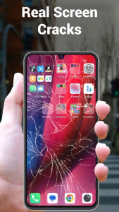 اسکرین شات 2 برنامه شکستن صفحه گوشی/شوخی