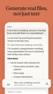 اسکرین شات 4 برنامه Claude by Anthropic