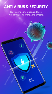 اسکرین شات 1 برنامه Antivirus & Virus Cleaner Lock