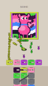 اسکرین شات 3 بازی Ants Flow: Pixel Color Puzzle!
