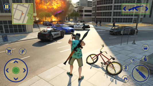 اسکرین شات 3 بازی Crime Rio Gangster Simulator