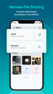 اسکرین شات 5 برنامه Smart Transfer: File Sharing