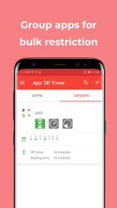 اسکرین شات 7 برنامه App Off Timer: App Timer Lock