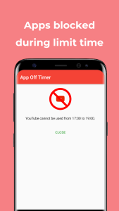 اسکرین شات 5 برنامه App Off Timer: App Timer Lock
