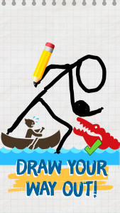 اسکرین شات 2 بازی Draw Two Save: Save the man