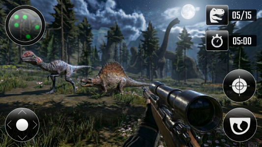 اسکرین شات 5 بازی Wild Dinosaur Hunting Games 3D