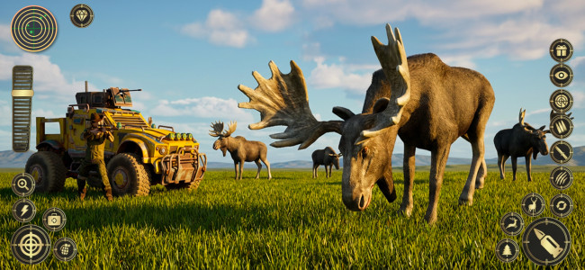 اسکرین شات 6 برنامه Jungle Deer Hunting Games 3D